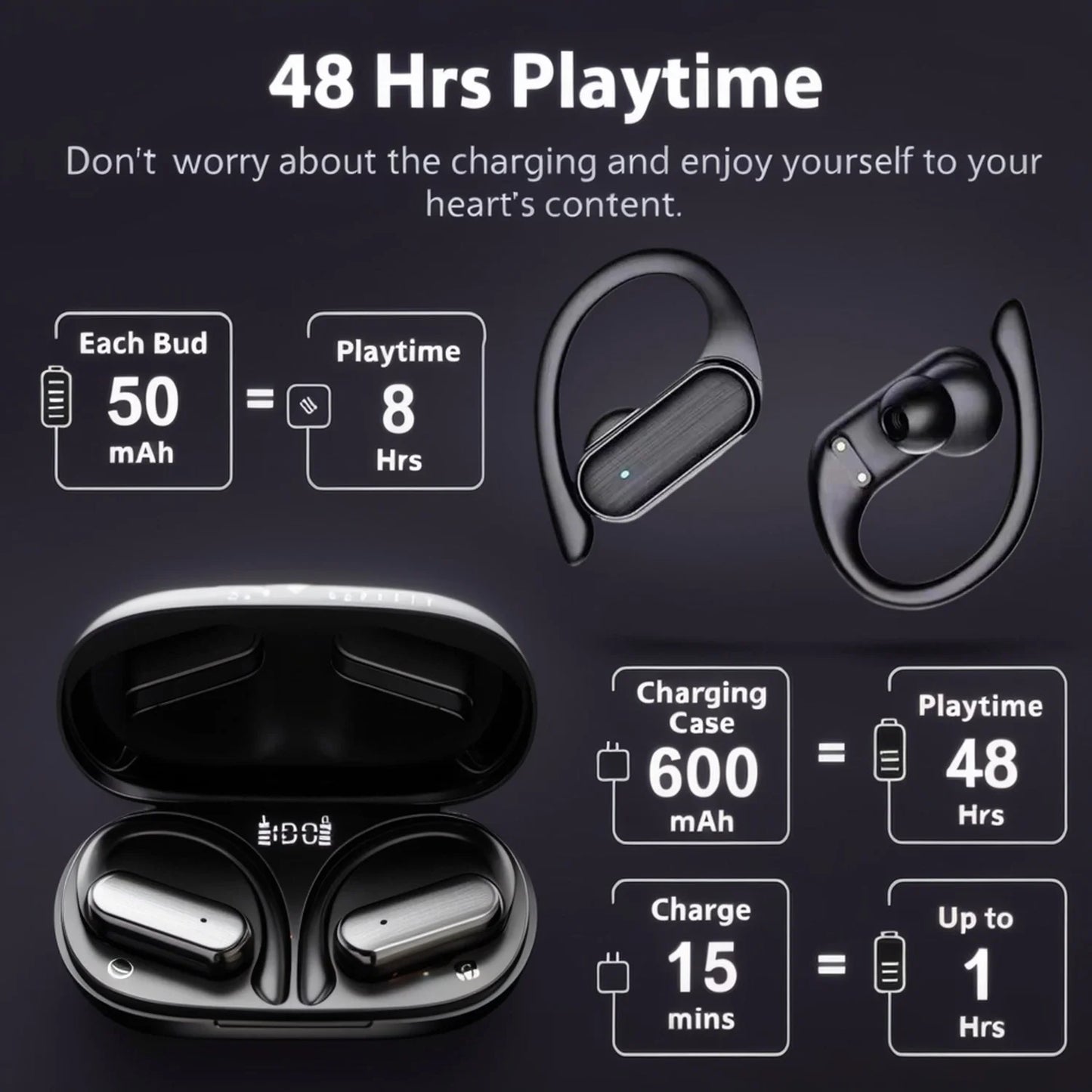 Xiaomi TWS Bluetooth Earphones Touch Noise reduction Air Pro Hi-Fi HD Call Stereo